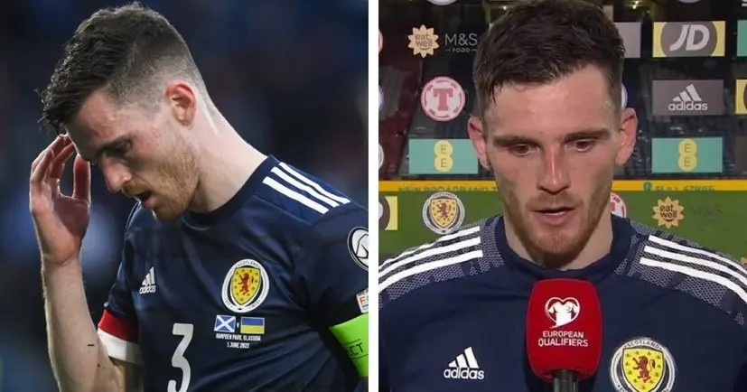 What a week: Robertson and Scotland to miss World Cup after Ukraine loss