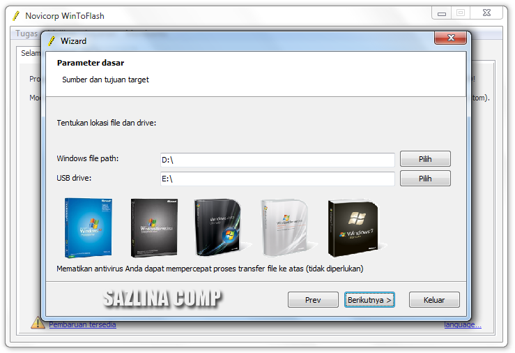  Cara Membuat Bootable Windows XP/Vista Dengan Flash Disk 