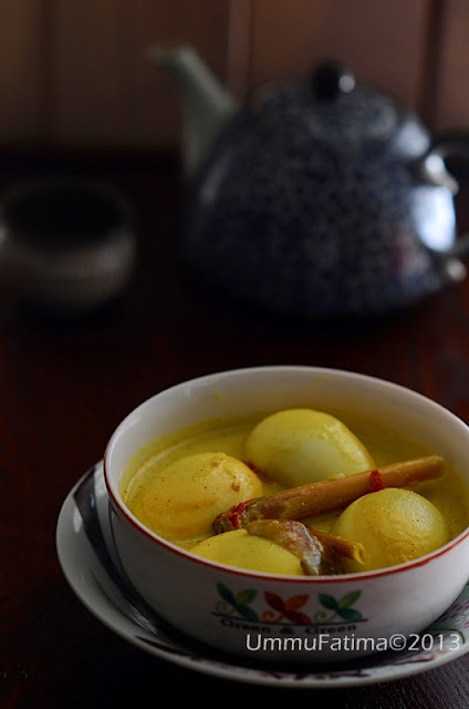 telur kari pedas