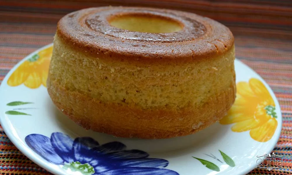 Bolo de laranja simples para vender na Cozinha do Quintal