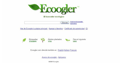 Um Buscador Ecologicamente Correto - o Ecoogler