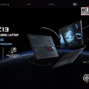 ROG Flow Z13 Laptop Gaming Paling Fleksibel Untuk Berbagai Penggunaan
