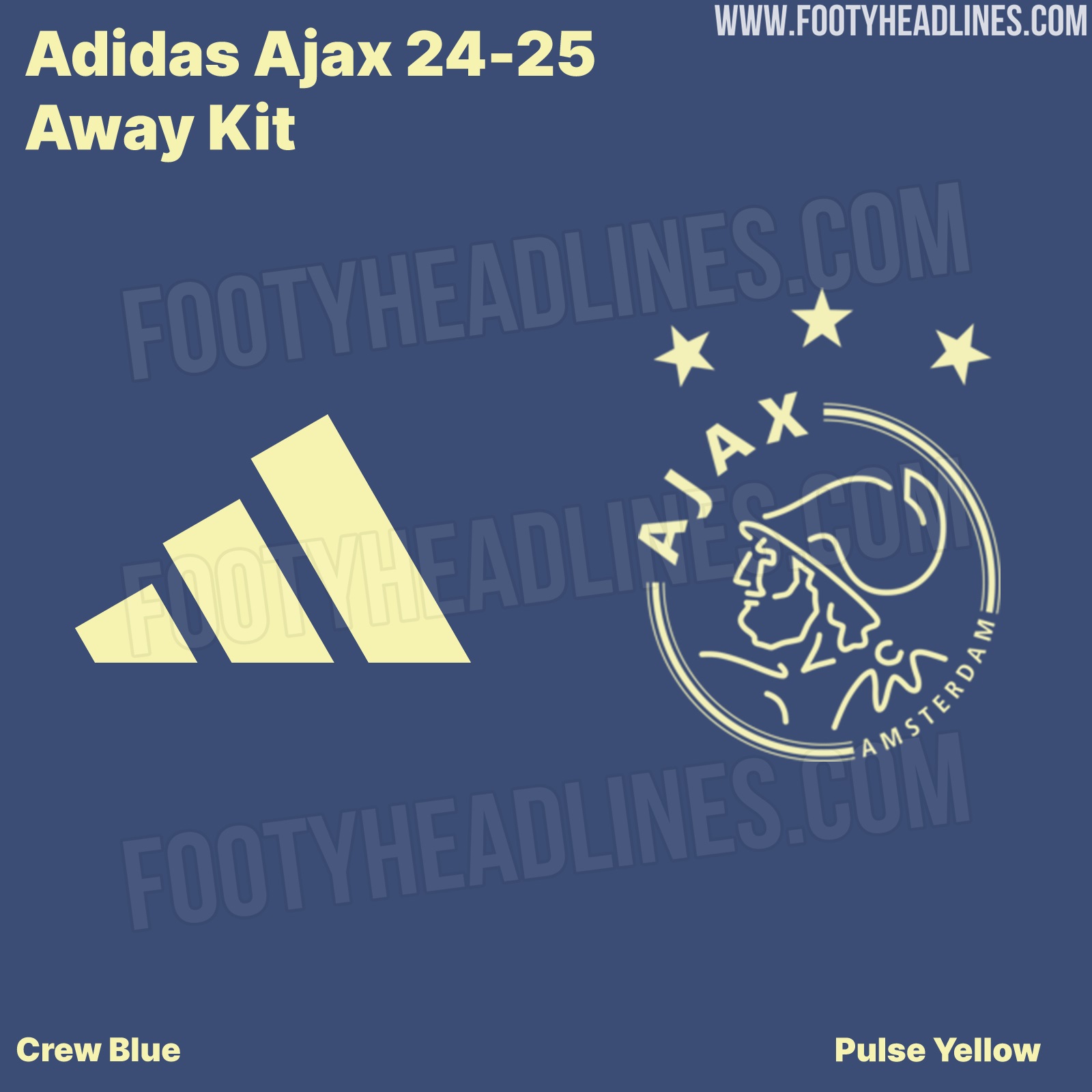 Exclusive: Ajax Amsterdam 24-25 Away Kit Info Leaked - Footy Headlines