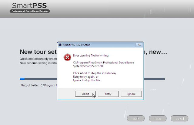 Error Opening File for Writing Saat Instal Program Pada Windows 7