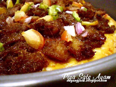 DapurKu SaYang: Pizza Sate Ayam