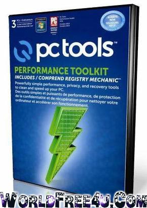 Cover OF PC Tools Performance Toolkit 2.1.0.2151 Full Latest Version Free Download At worldfree4u.com