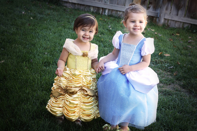 how to sew belle and cinbderella costumes