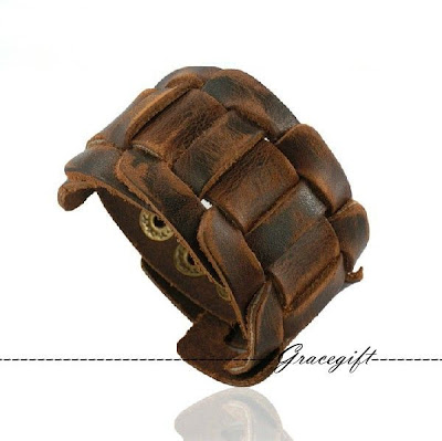 men bracelets leather