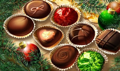 Christmas Chocolate Wallpaper