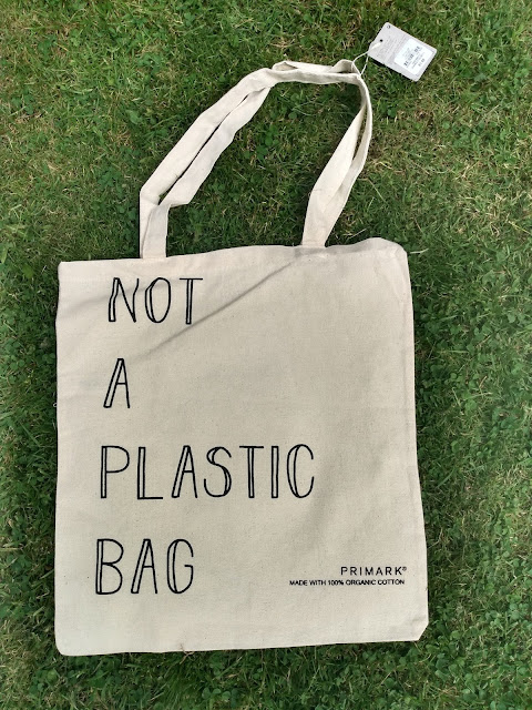 Primark reuseable organic cotton shopping bags