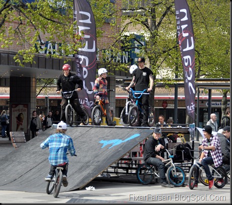 Cykelnsdag den 14 maj Gävle BMX MTB Hopp Dirt (19)