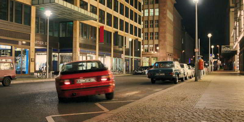 Porsche in Mitte