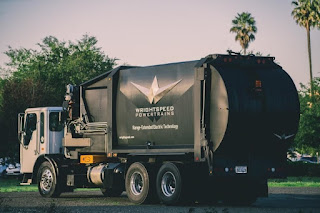 Range Extended Refuse Truck (Credit: Wrightspeed) Click to Enlarge.