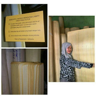 Harga Tikar Lampit Rotan Kalimantan, Ukuran 100 X 200 cm