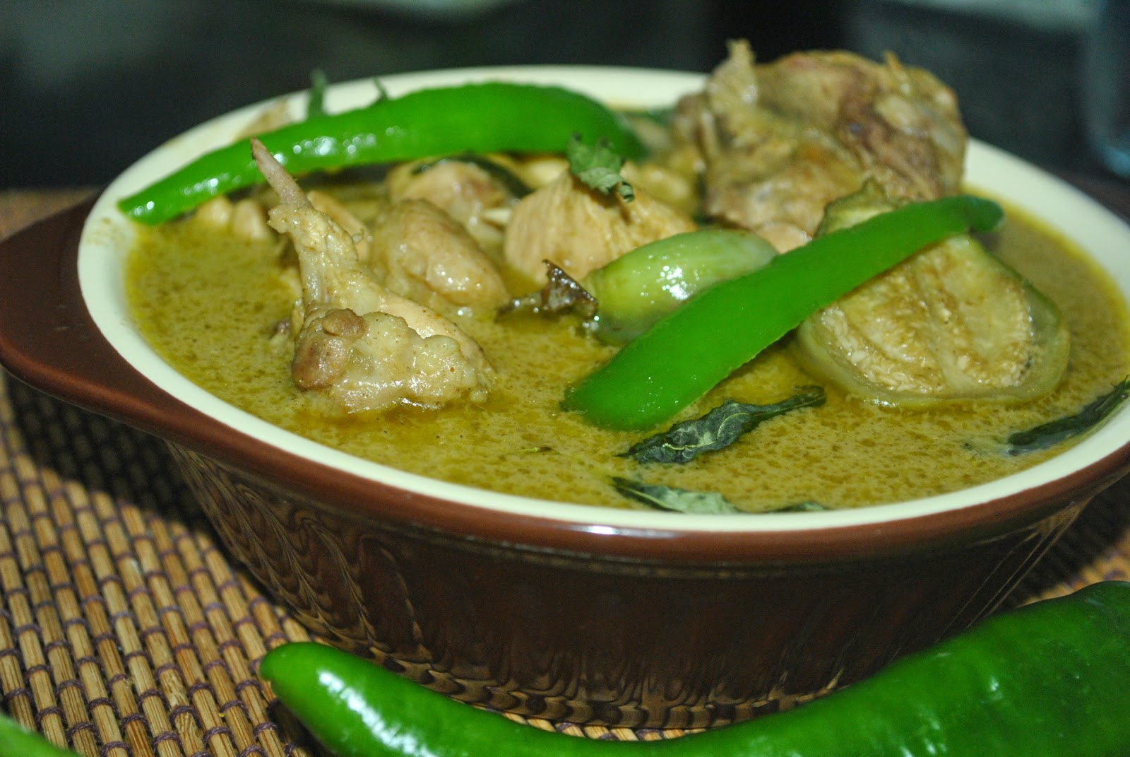 PATYSKITCHEN THAI GREEN CURRY CHICKEN AYAM MASAK HIJAU  THAI