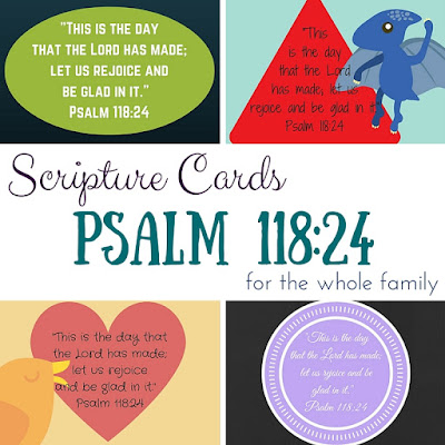 15 fantastic verses to memorize with your family!  Printable Scripture cards for everyone!  This is great for everyone to memorize verses at the same time!