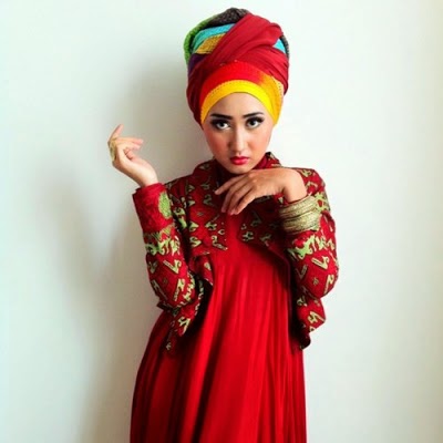 15 Contoh Model Baju Muslim Dian Pelangi Terbaru 2015