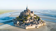 Le Mont-Saint-Michel, Normandy, France.