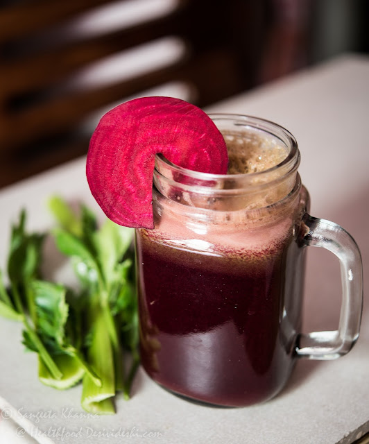 beet and celery juice 