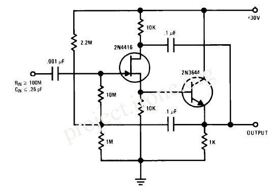 Zin Ultra-High Gain AC Amplifier Unity