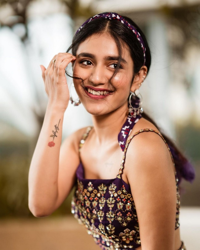 Pic Talk: Priya Prakash Varrier Looking Pretty in a Red Dress