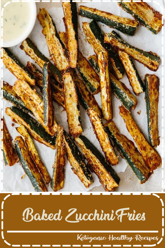 "These baked zucchini fries are ultra cheesy and flavorful with freshly grated Parmesan cheese and Italian spices. Watch the video above to see how easy they are to make! " "These baked zucchini fries are ultra cheesy and flavorful with freshly grated Parmesan cheese and Italian spices. Watch the video above to see how easy they are to make! "