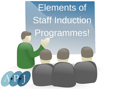 Elements of Staff Induction Programmes