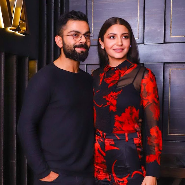 Virat Kohli and Anushka Sharma