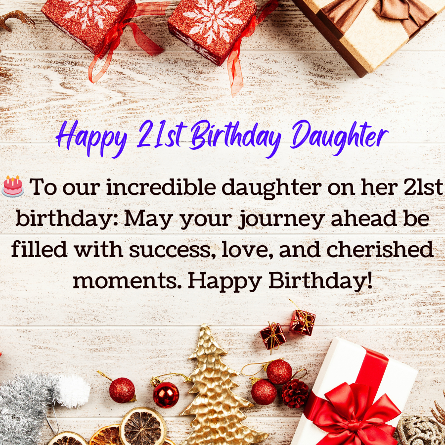 Happy 21st Birthday Daughter Image