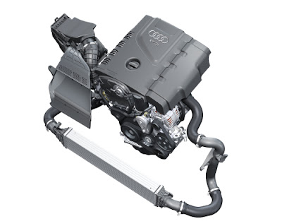 2.0 TFSI four cylinder engine with Audi Valvelift system and FSI direct injection (211 hp / 258 lb-ft) for Audi A4 sedan/Avant, A5 coupe and Cabriolet