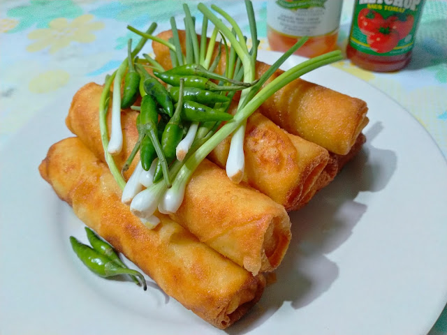 lumpia rebung ayam