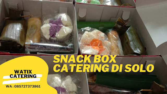 Snack Box Catering Di Solo