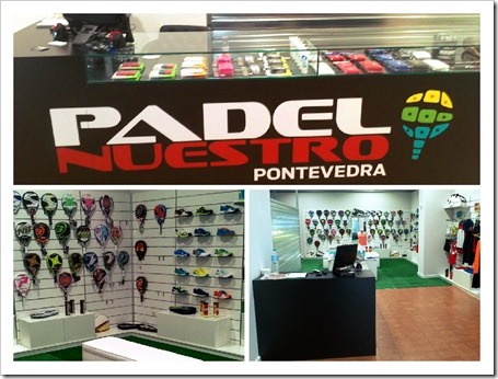 Abierta la primera tienda de pádel en Pontevedra de la mano de Padel Nuestro.