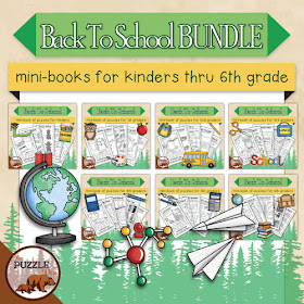 The Puzzle Den - Back To School Bundle for K-6