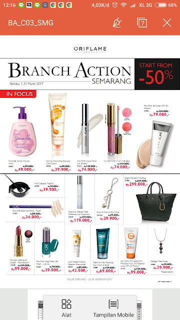 Branch Action Oriflame Indonesia Maret 2017