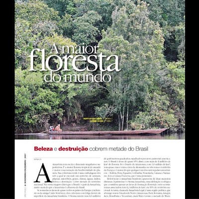 Grande Reportagem Estadão: "ESPECIAL AMAZÔNIA"