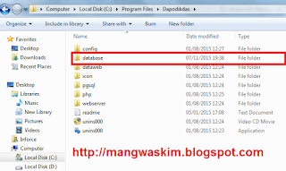  Backup data DAPODIK adalah membuat cadangan database dapodik pada drive lain untuk menceg Cara Backup dan Restore Data DAPODIK 2015