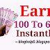 How To Earn 100-600 Rupees Instantly | Best refer & Earn App In India (1001% Working)