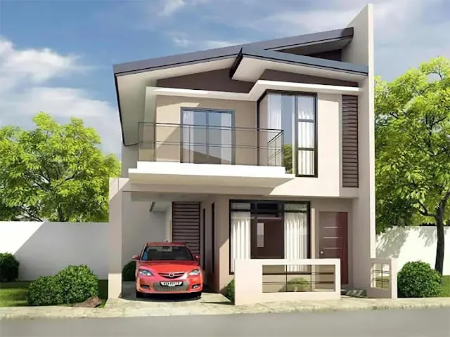 rumah modern minimalis aesthetic