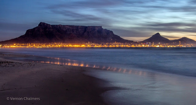 Table Mountain from Milnerton Beach