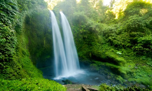 Berkunjung Ke Wisata Air Terjun Kembar Tiu Teja Lombok Utara