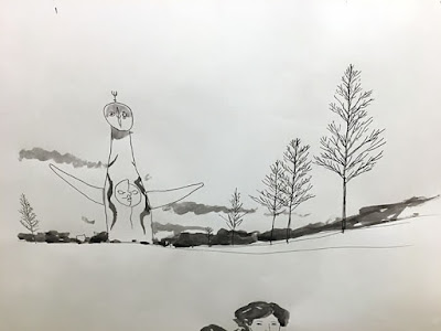 松本大洋さんの原画展