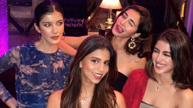 Actress Gossips: Ananya Pandey, Shanaya Kapoor, Navya Nanda post adorable throwback photos to wish bestie Suhana Khan on her birthday