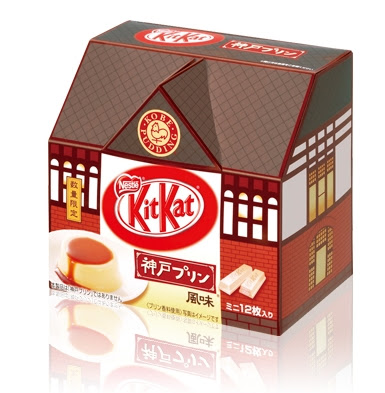 Kobe Pudding Flavored Kit Kats.