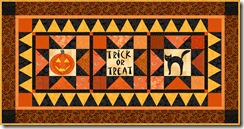 Halloween tablerunner 1