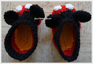 free crochet pattern for baby booties