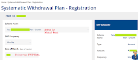 Tata Mutual Fund SWP