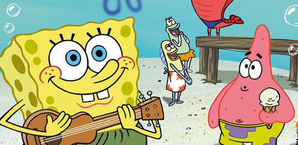 Kumpulan Gambar Kartun Spongebob  Warna Warni Blog