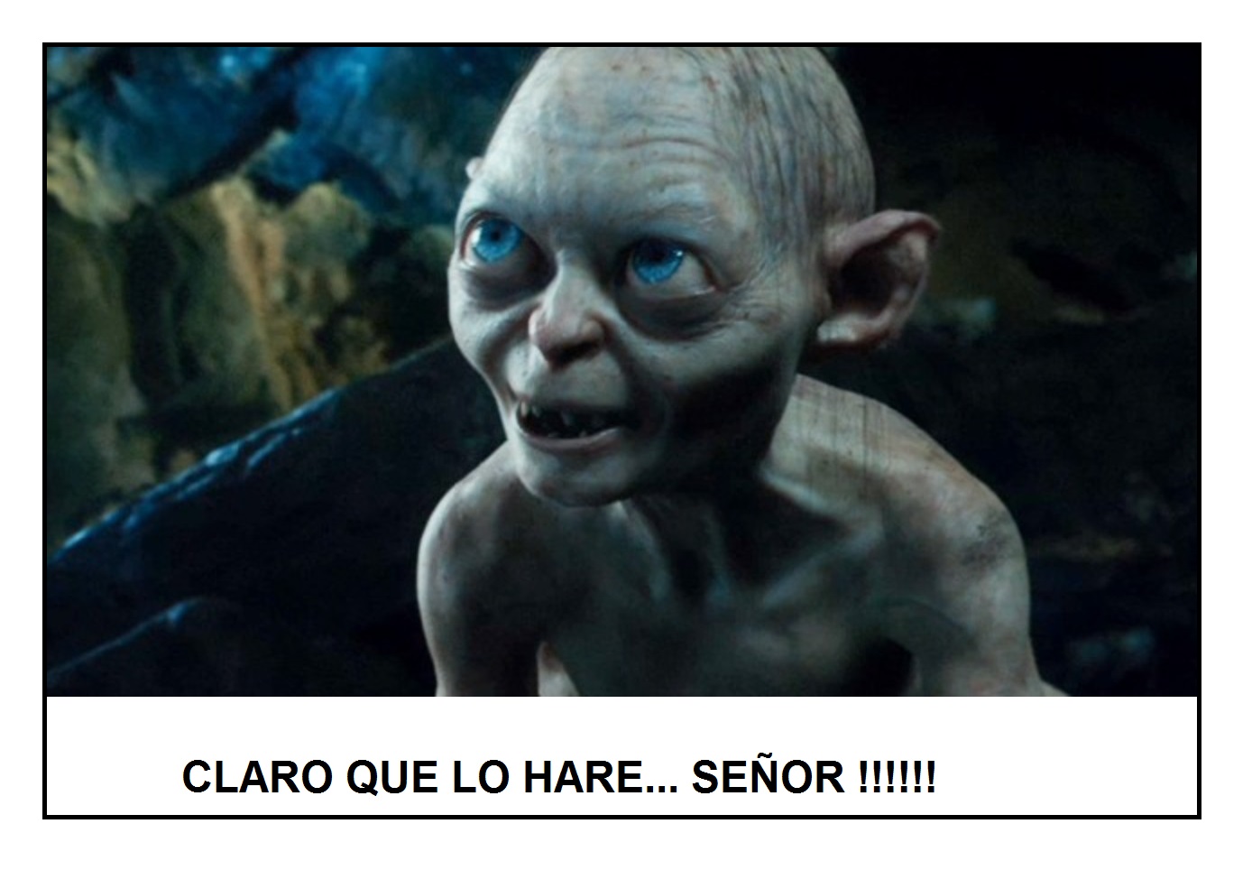 MEMES GRACIOSOS DE GOLLUM, DEL SEÑOR DE LOS ANILLOS, PARA COMPARTIR