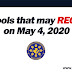 Schools that may reopen on May 4, 2020